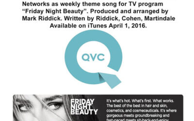 Mark Riddick and Co-writers Score big with TV theme song for “Friday Night Beauty”
